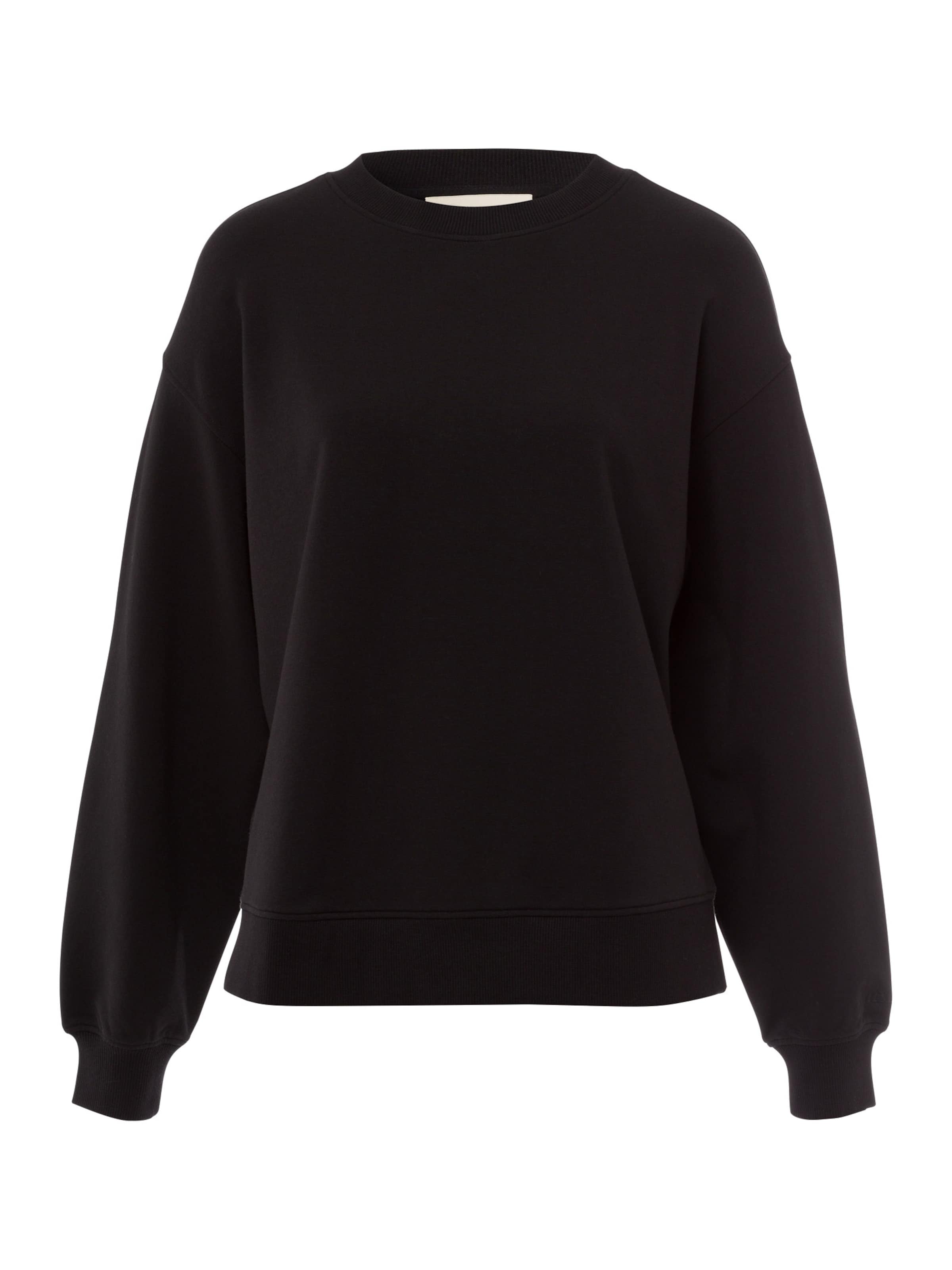 Les Lunes Sweatshirt 'Bonniee Sweatshirt' in Zwart: voorkant
