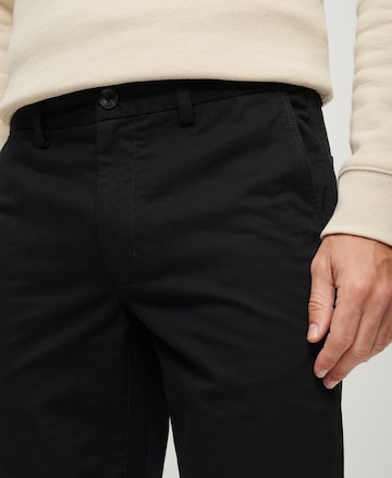 Superdry Slim fit Chino Pants in Black