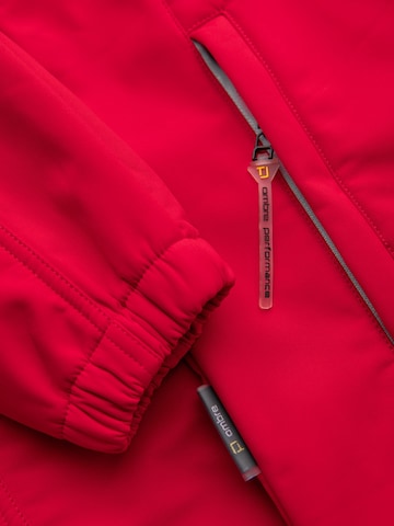 Ombre Between-Season Jacket in Red