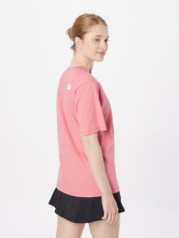 THE NORTH FACE T-Shirt 'SIMPLE DOME' in Pink