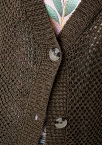 Aniston CASUAL Strickjacke in Grün