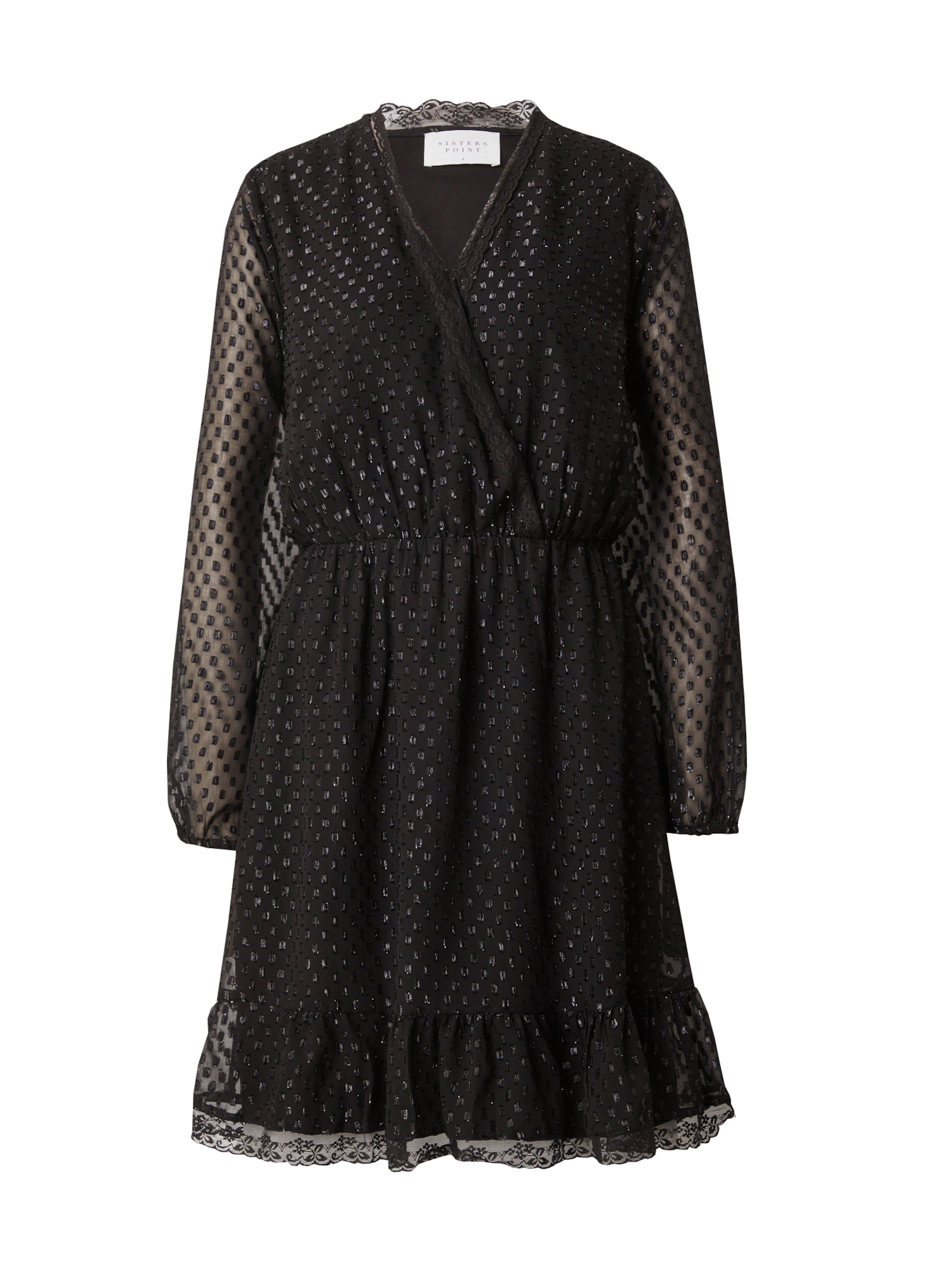 SISTERS POINT Mekko 'UZA' värissä musta: etupuoli