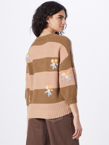 NÜMPH Sweater 'ELAINE' in Brown