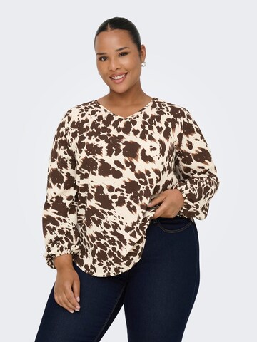 ONLY Carmakoma Top 'CARVICA' in Mixed colours: front