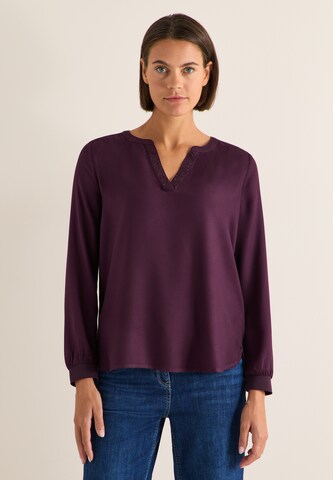 CECIL Blouse in Purple: front