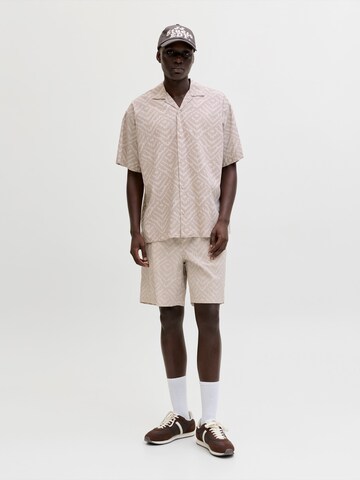 Loosefit Pantaloni 'JPSTJAIDEN MILO' di JACK & JONES in beige