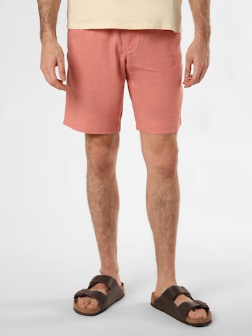 TOMMY HILFIGER Pants 'Harlem' in Orange: front