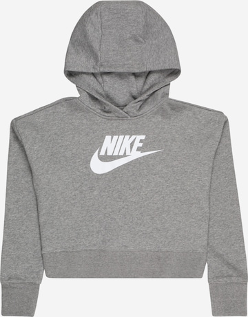 Nike SportswearSweater majica - siva boja: prednji dio