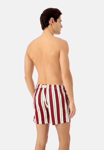 Gassa d'Amante Badeshorts 'Riccione' in Rot