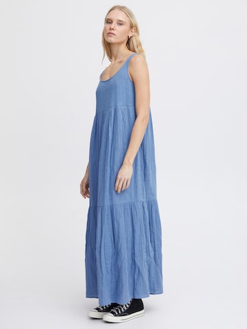 ICHI Summer Dress 'FOXA' in Blue