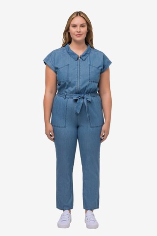 Ulla Popken Jumpsuit in Blauw