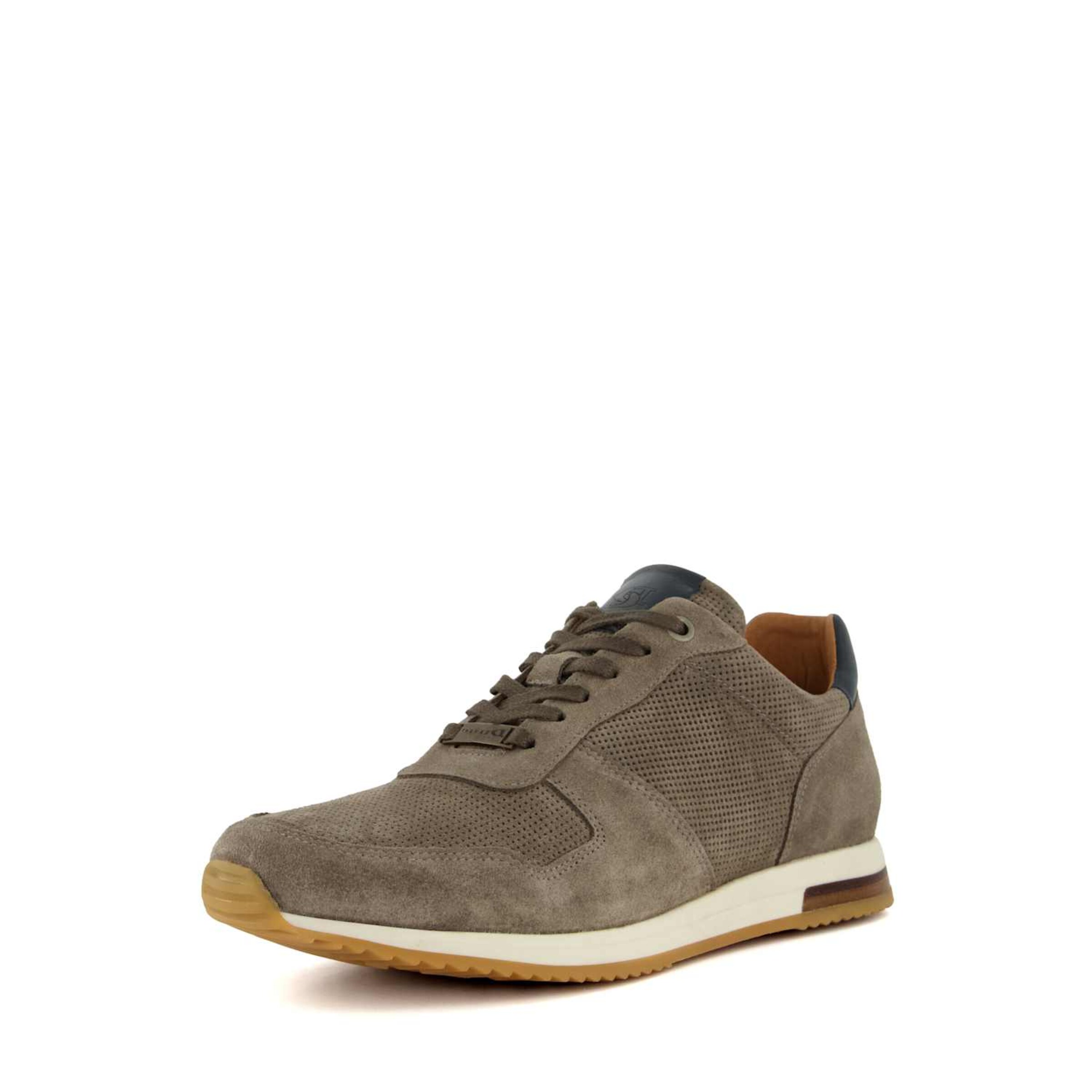 Dune LONDON Sneakers laag 'Trilogy' in Grijs: voorkant