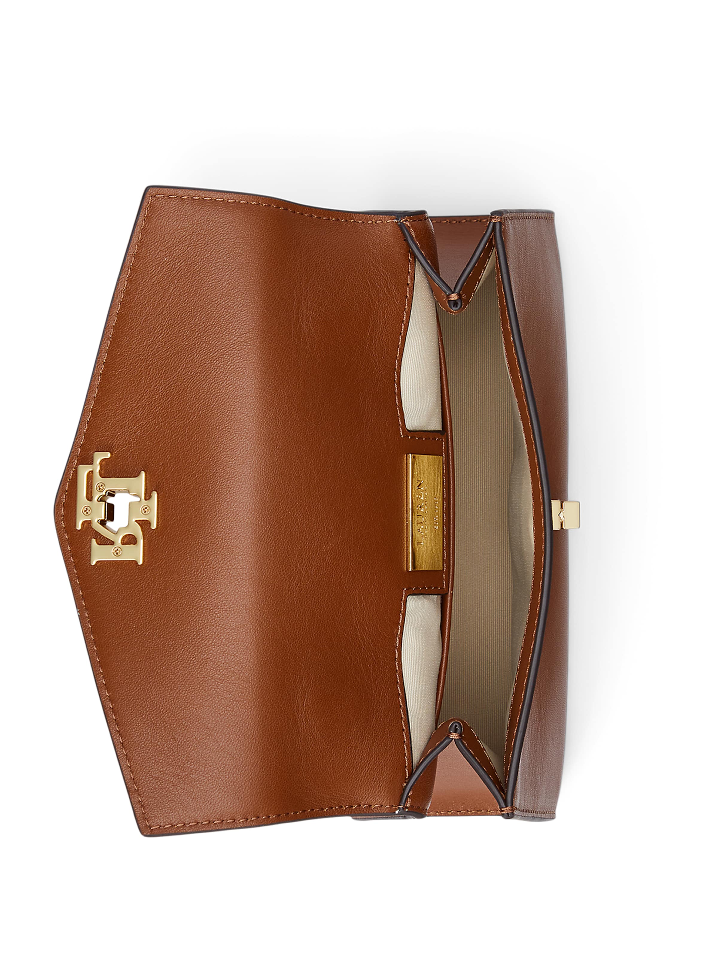 Lauren Ralph Lauren Handbag 'FARRAH' in Brown