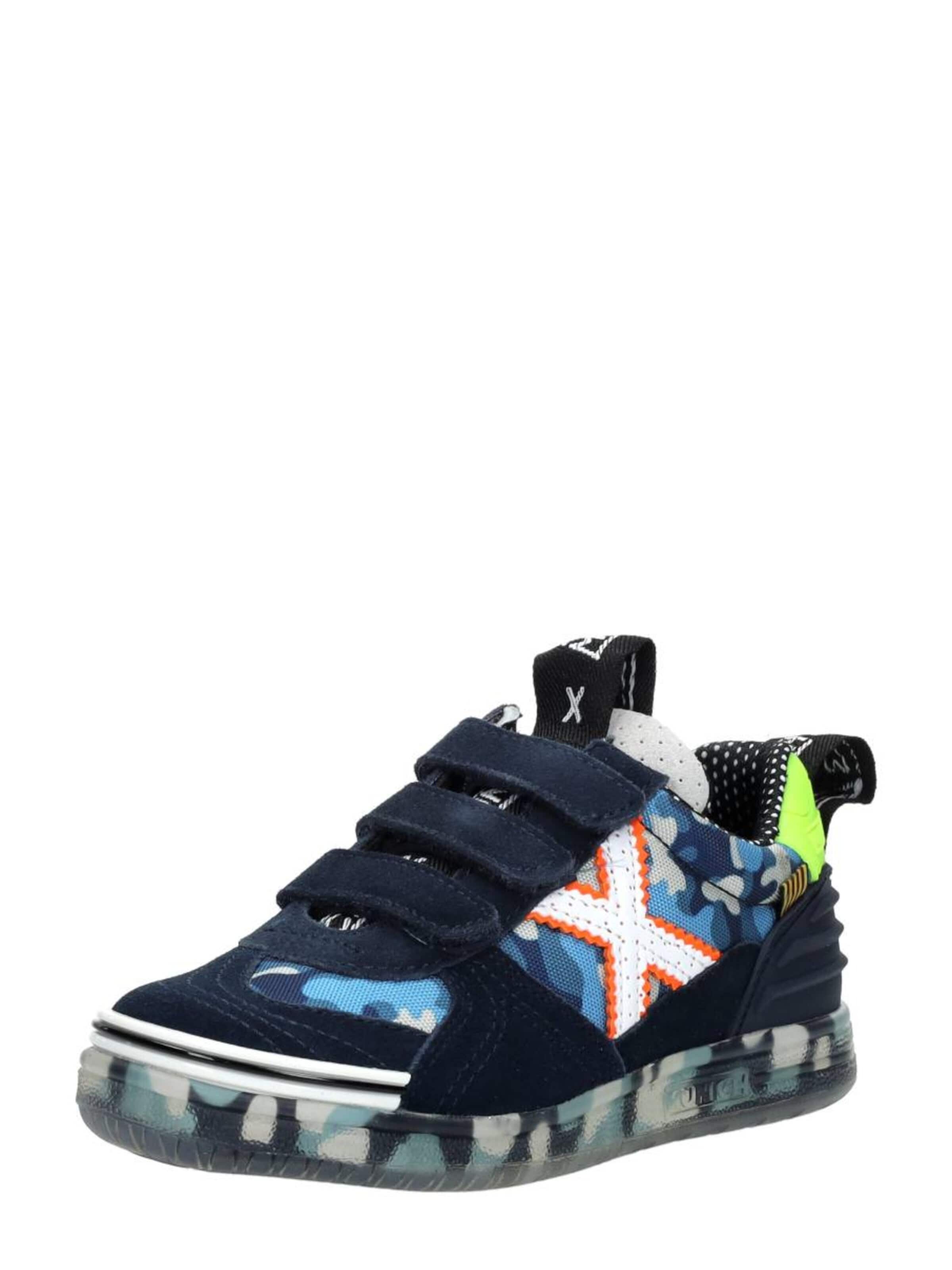 MUNICH Sneakers 'Klittenband Laag' in Blauw
