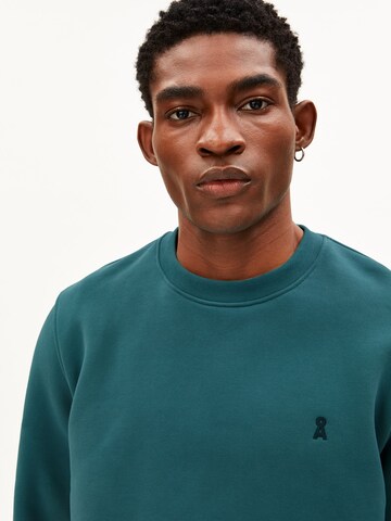 ARMEDANGELS Sweatshirt in Blue: front