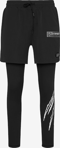 Plein Sport - Skinny Calças em preto: frente