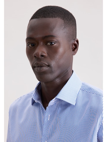 SEIDENSTICKER Slim fit Overhemd in Blauw