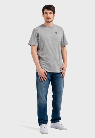 Oldskull Shirt 'Basic Oldskull 25' in Grey