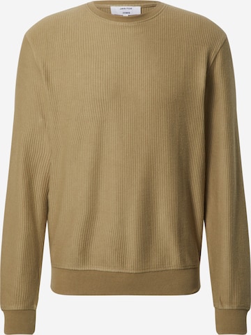 DAN FOX APPAREL Sweatshirt 'Torge' i grønn: forside