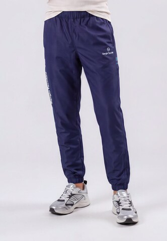 Tapered Pantaloni sportivi 'Termoli' di Sergio Tacchini in blu: frontale