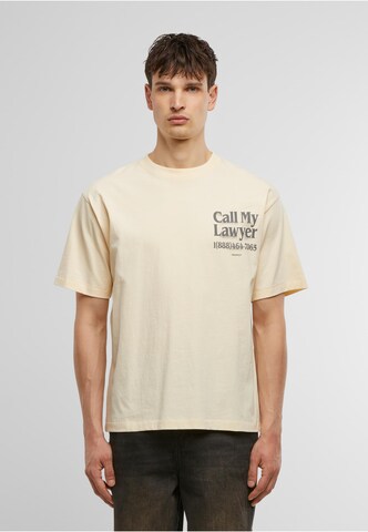 MARKET T-Shirt 'Call My Lawyer' in Beige