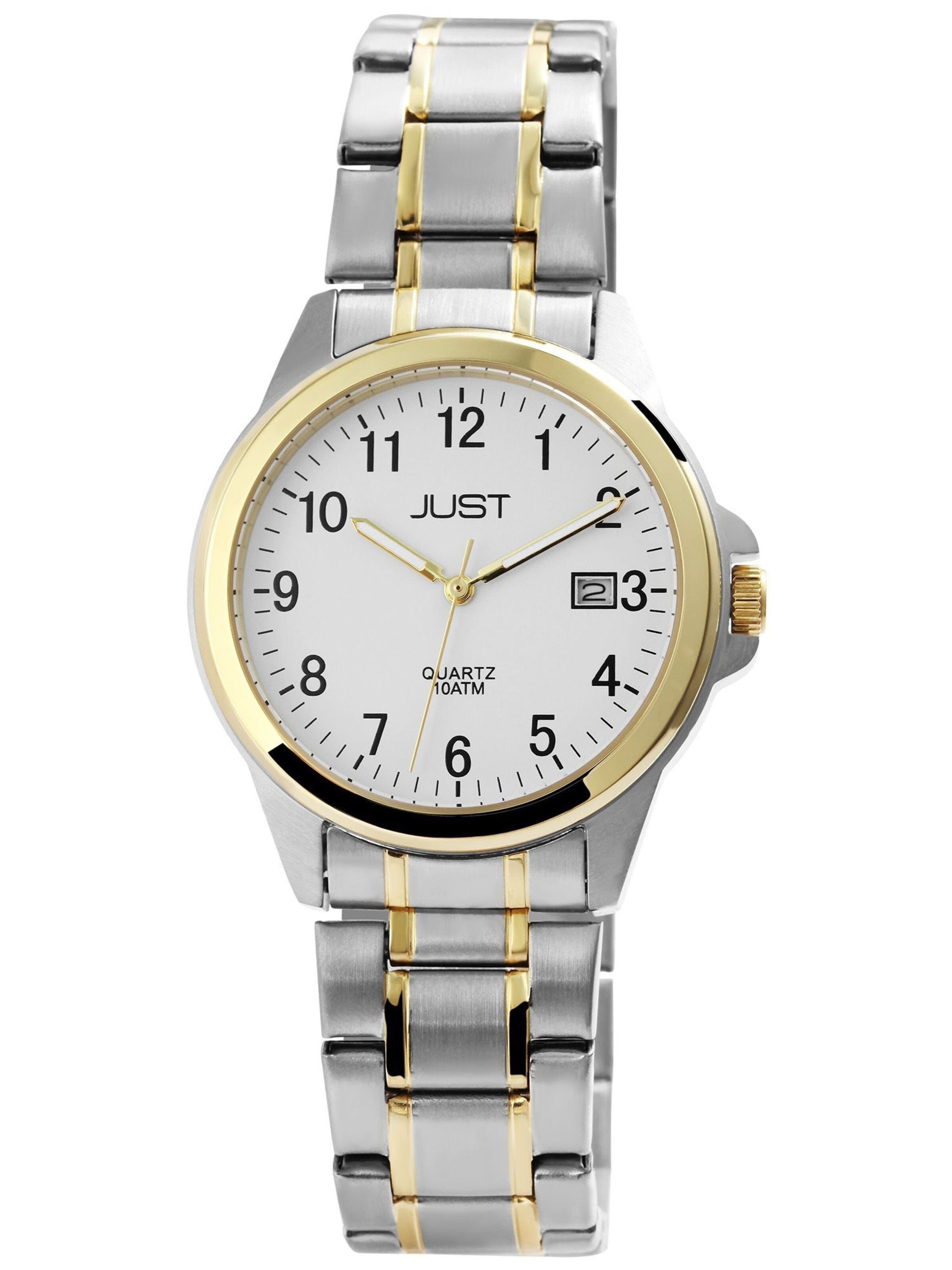 JUST Analog Watch 'Baroon, Datumsanzeige' in Mixed colors: front