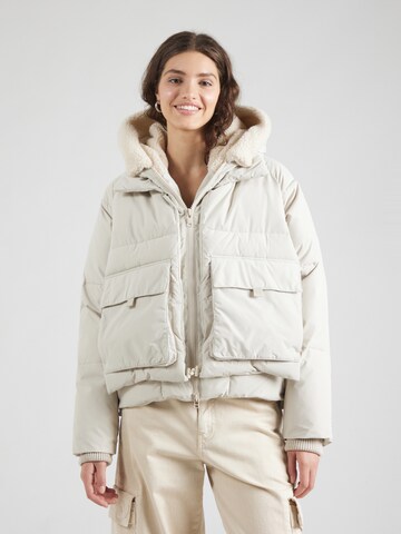 Embassy of Bricks and Logs Jacke  'Chicago' in Beige: Vorderseite