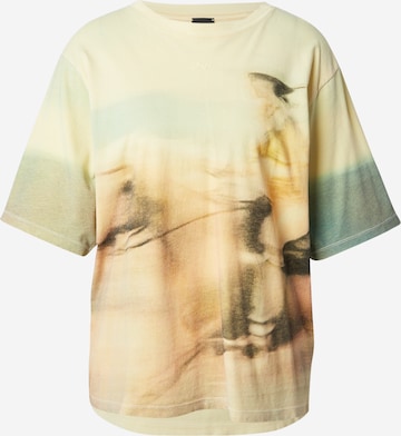 Tricou 'Enis' de la BOSS pe galben: față