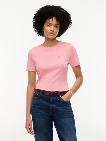 Tricou 'CODY' de la TOMMY HILFIGER pe roz: față