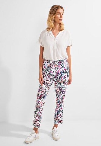 CECIL Loose fit Pants in Mixed colors