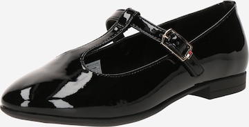 juoda TOMMY HILFIGER Balerinos: priekis