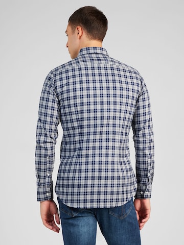 SEIDENSTICKER - Ajuste regular Camisa de negocios en azul