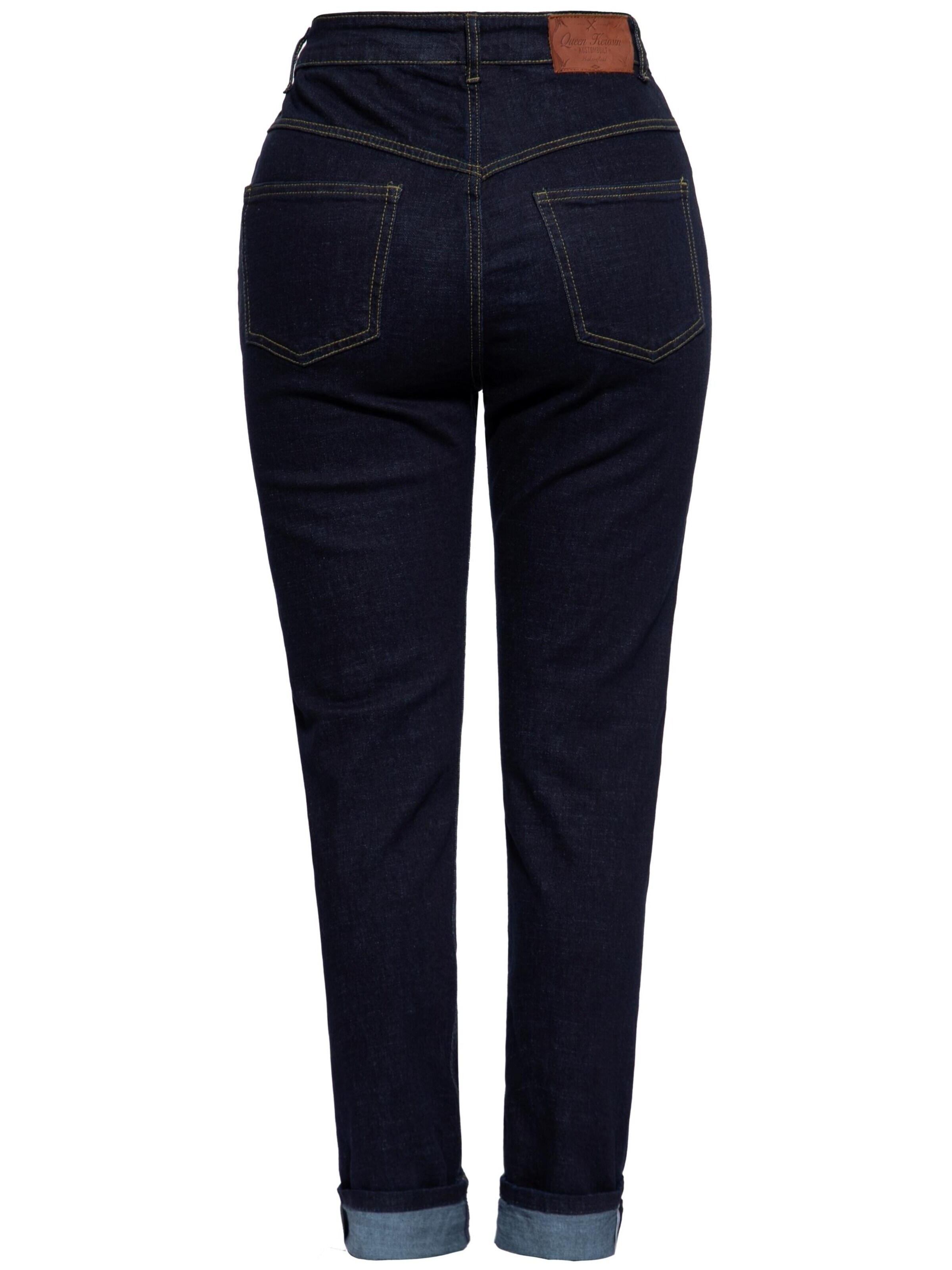 Queen Kerosin Slim fit Jeans 'Betty' in Blue