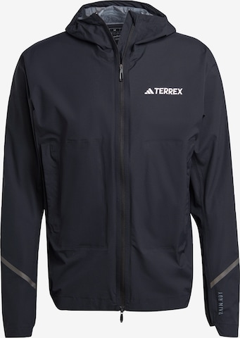 ADIDAS TERREX Outdoorjacke 'Xperior' in Schwarz: predná strana