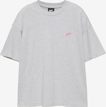 Pull&Bear T-Shirt 'STWD' in Grau: Vorderseite
