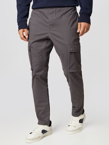 Only & Sons Regular Cargo Pants 'Linus' in Grey: front