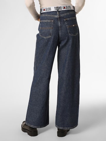 Tommy Jeans بساق عريضة جينز 'Archive' بلون أزرق