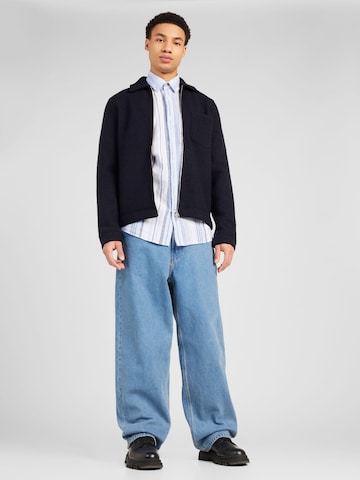 JOOP! Jeans Tavaline suurus Triiksärk 'Hawes 2', värv sinine