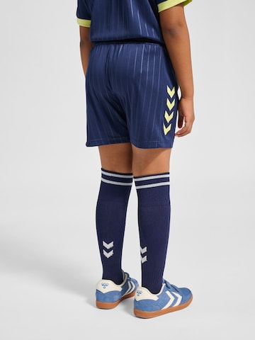 Hummel Regular Sportbroek in Blauw