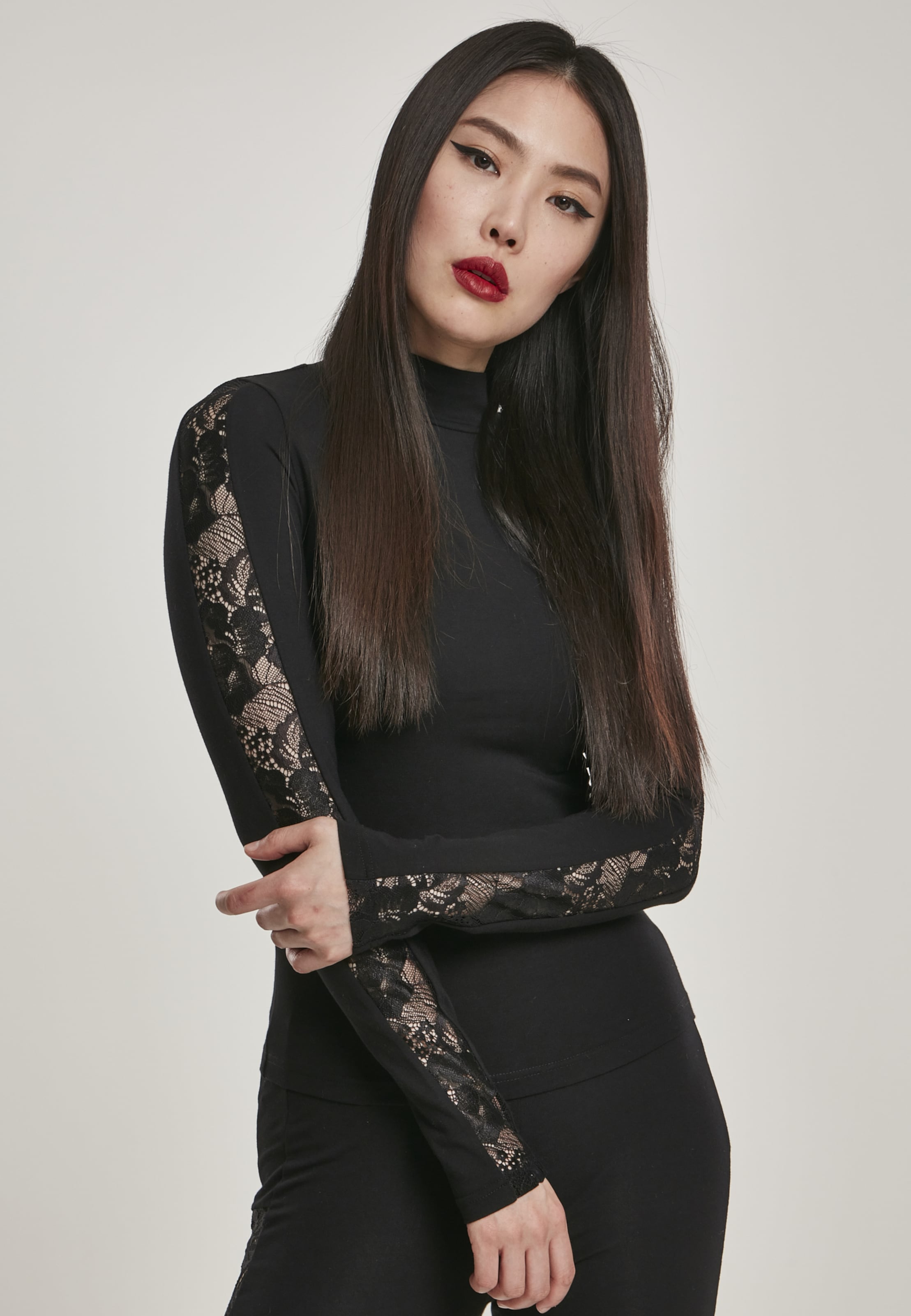 Frauen Shirts & Tops Urban Classics Shirt in Schwarz - UC55895 Frauen Shirts & Tops Urban Classics Shirt in Schwarz - UC55895