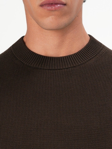 SELECTED Pullover 'SLHDANE' i brun