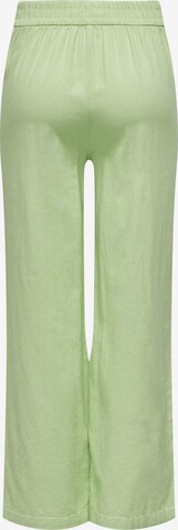 JDY Wide leg Pleat-Front Pants 'SAY' in Green