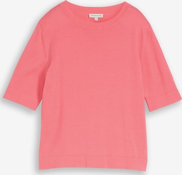 Pulover de la TOM TAILOR pe roz: față