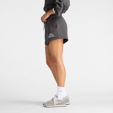 Regular Pantalon 'Trackside' new balance en gris