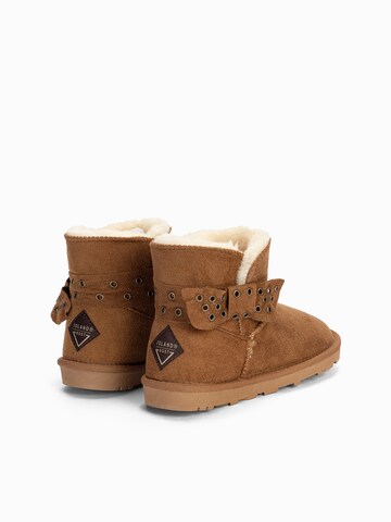 Cizme 'ERIKANA' de la Island Boot pe maro