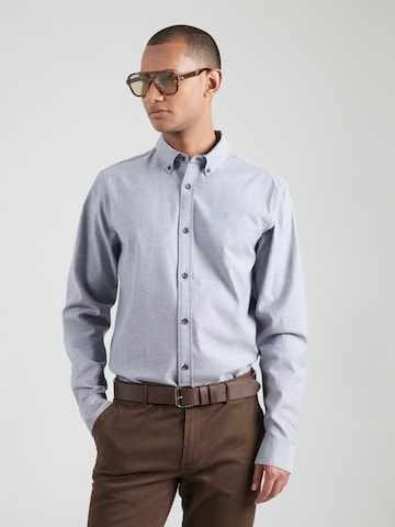 Coupe regular Chemise 'Seasonal core' SCOTCH & SODA en bleu : devant