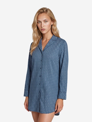 Chemise de nuit ' Red Label Boyfriend Fit ' TRIUMPH en bleu : devant