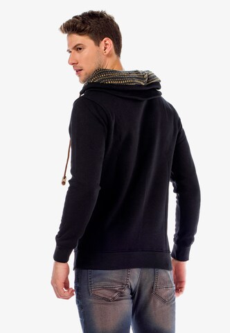 CIPO & BAXX Sweatshirt 'Fusion' in Zwart