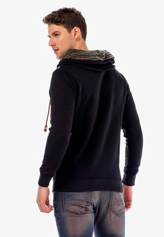 CIPO & BAXX Sweatshirt 'Fusion' in Schwarz