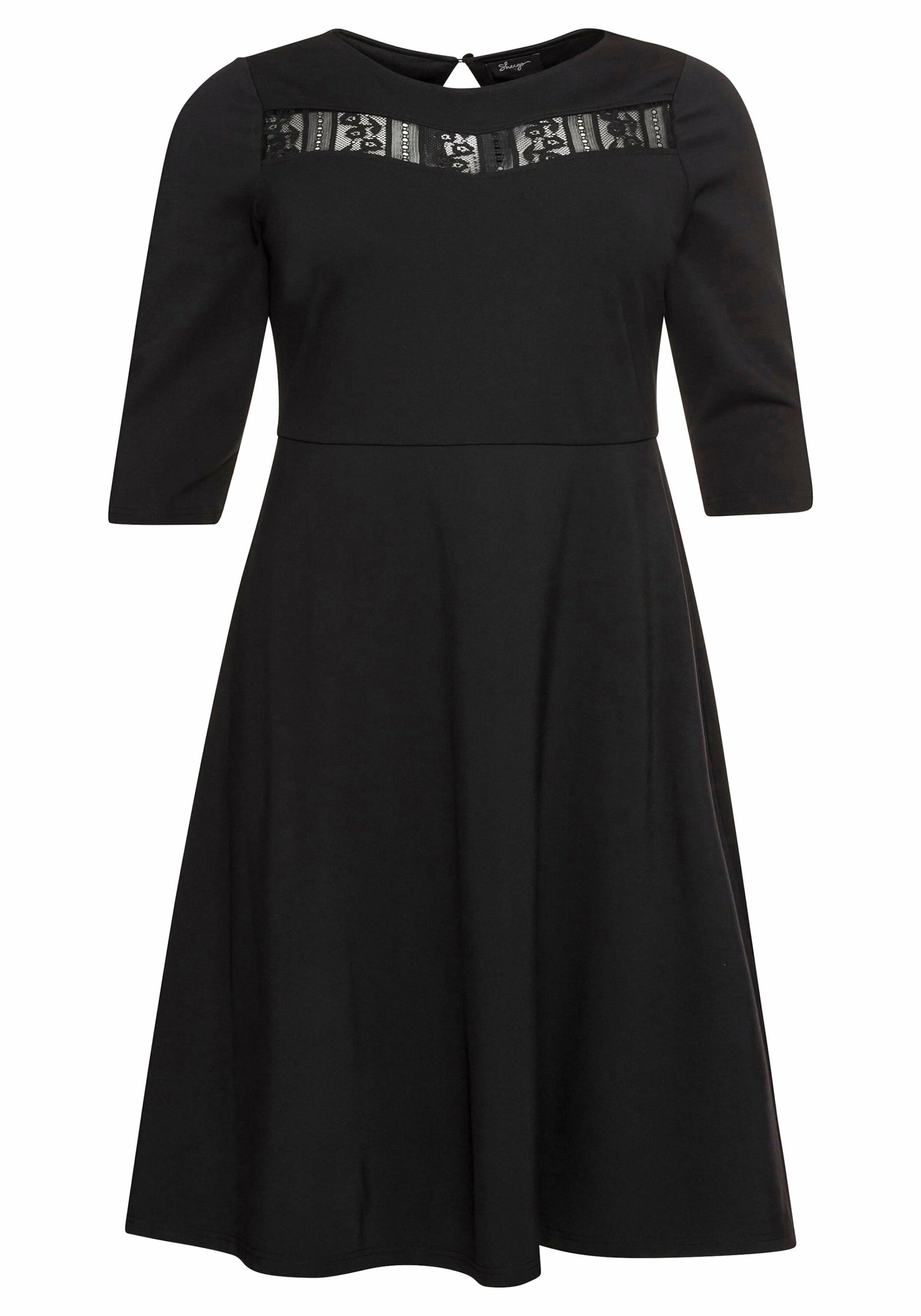 SHEEGO Рокля в черно: отпред
